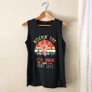 *Buy One Get One Free* Dog Mom and Aunt Life Tank